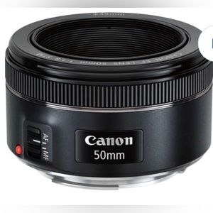 EF50mm F1.8 STM Standard Lens for Canon EOS DSLR Cameras